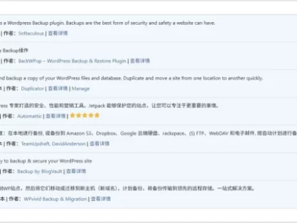 WordPress 备份教程:网站的最后一道安全防线