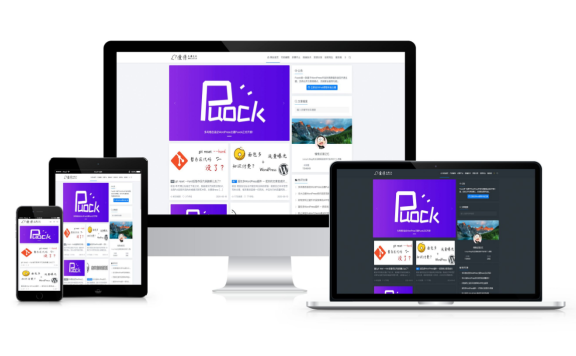 Puock – 开源的高颜值WordPress主题